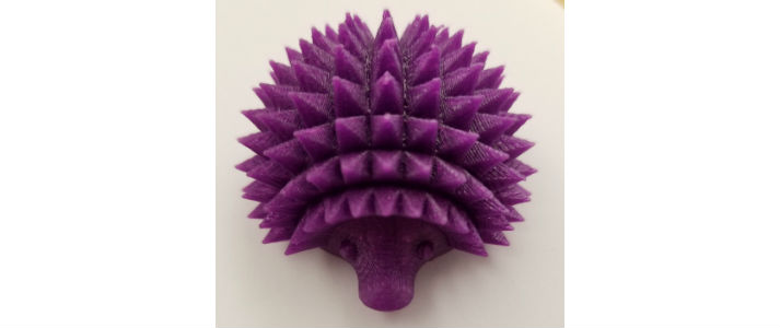 3d printed hedgehog