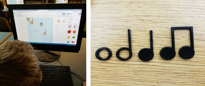 3d printing music notes